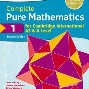 Complete Pure Mathematics 1 for Cambridge International AS & A Level