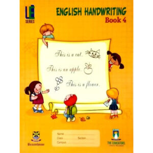 Handwriting Book - IV TE - Class IV - The Educator - Course Books
